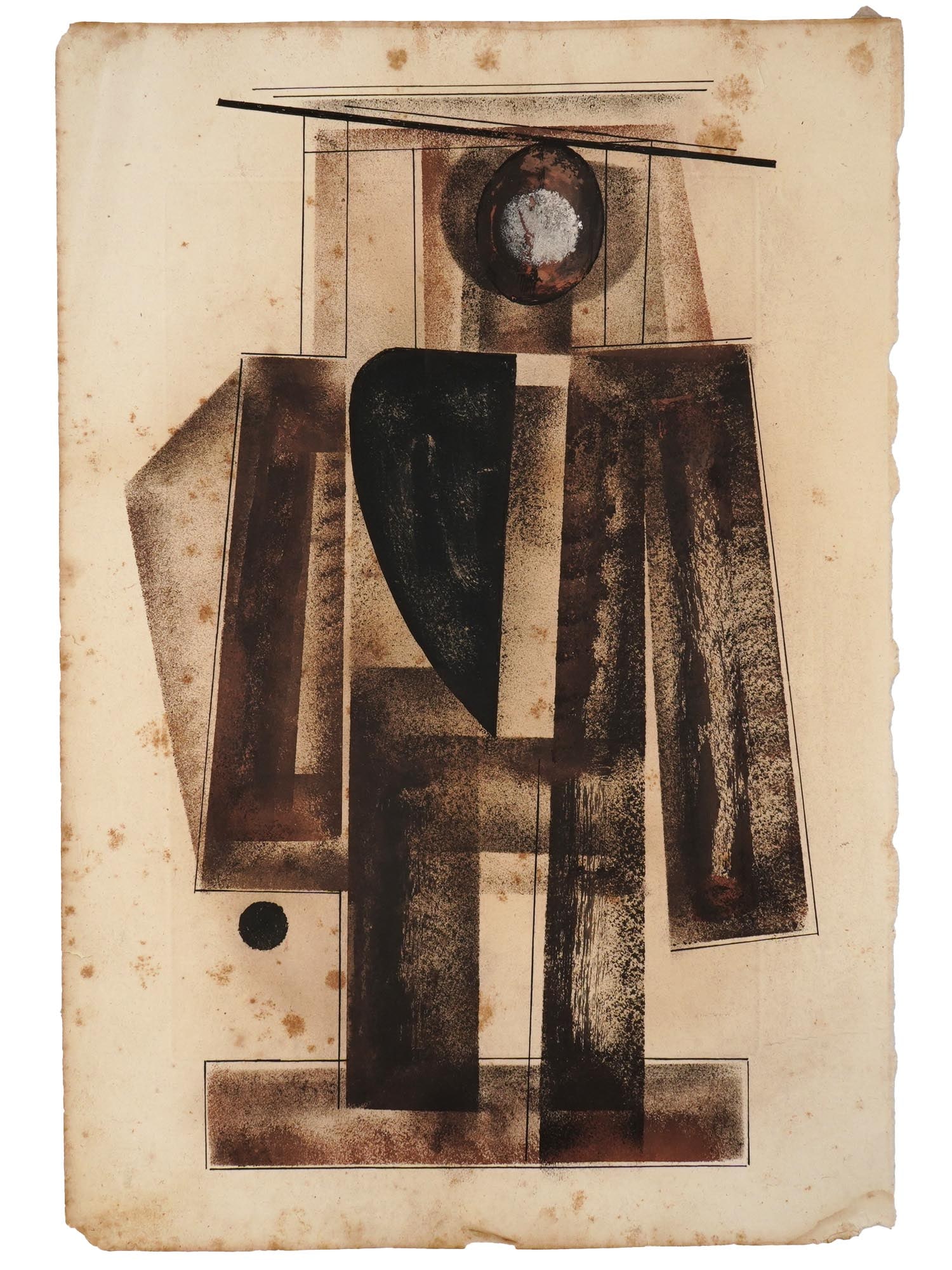 ATTR TO VARVARA STEPANOVA RUSSIAN MIXED MEDIA PAINTING (1 of 5)