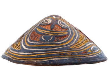 PAPUA NEW GUINEA SAWOS PEOPLE KAMANA POTTERY BOWL