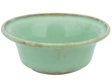 CHINESE LONGQUAN CELADON GLAZE CERAMIC BRUSH WASHER