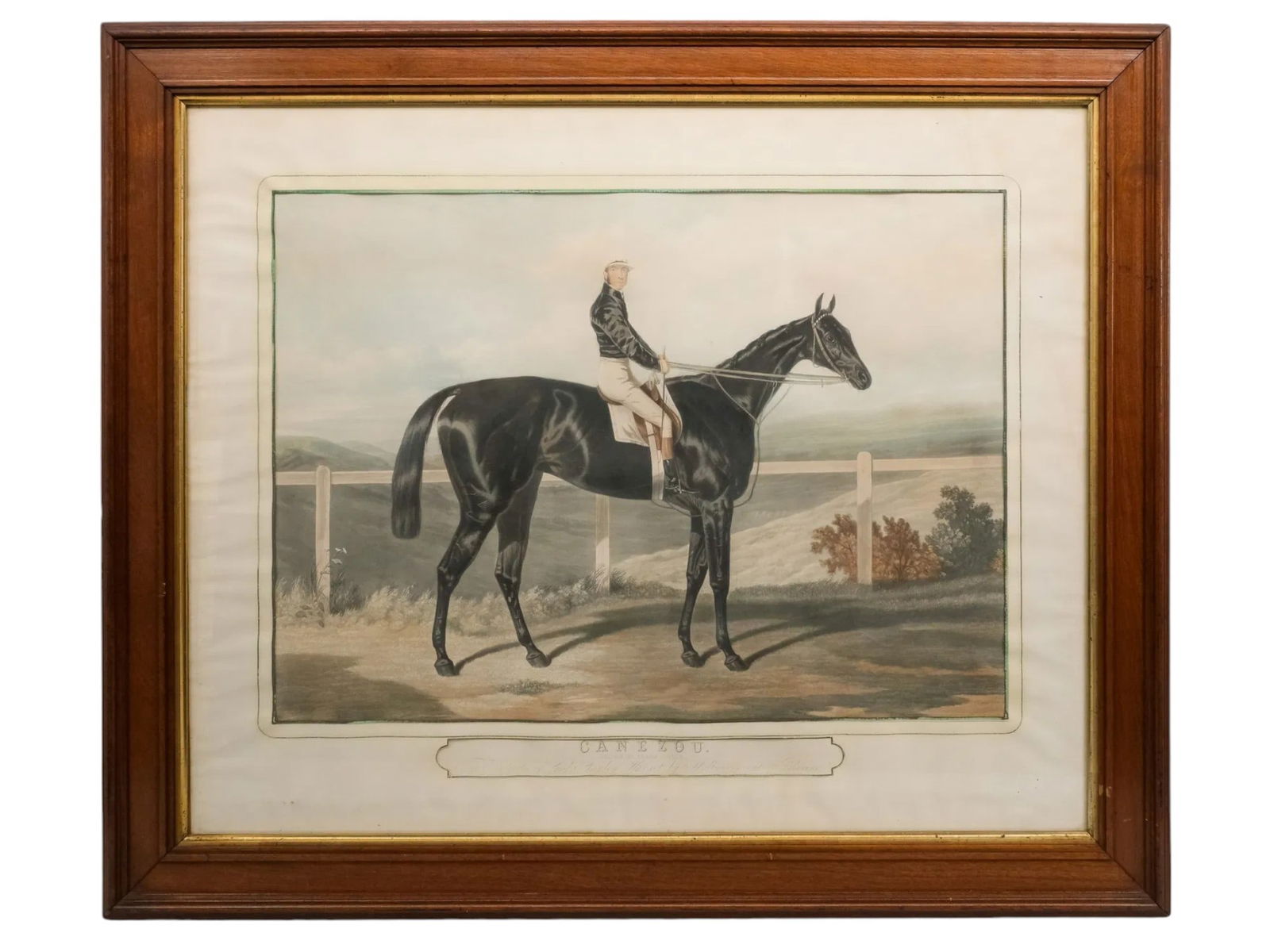 ANTIQUE 19TH C ETCHING PRINT AFTER HARRY HALL