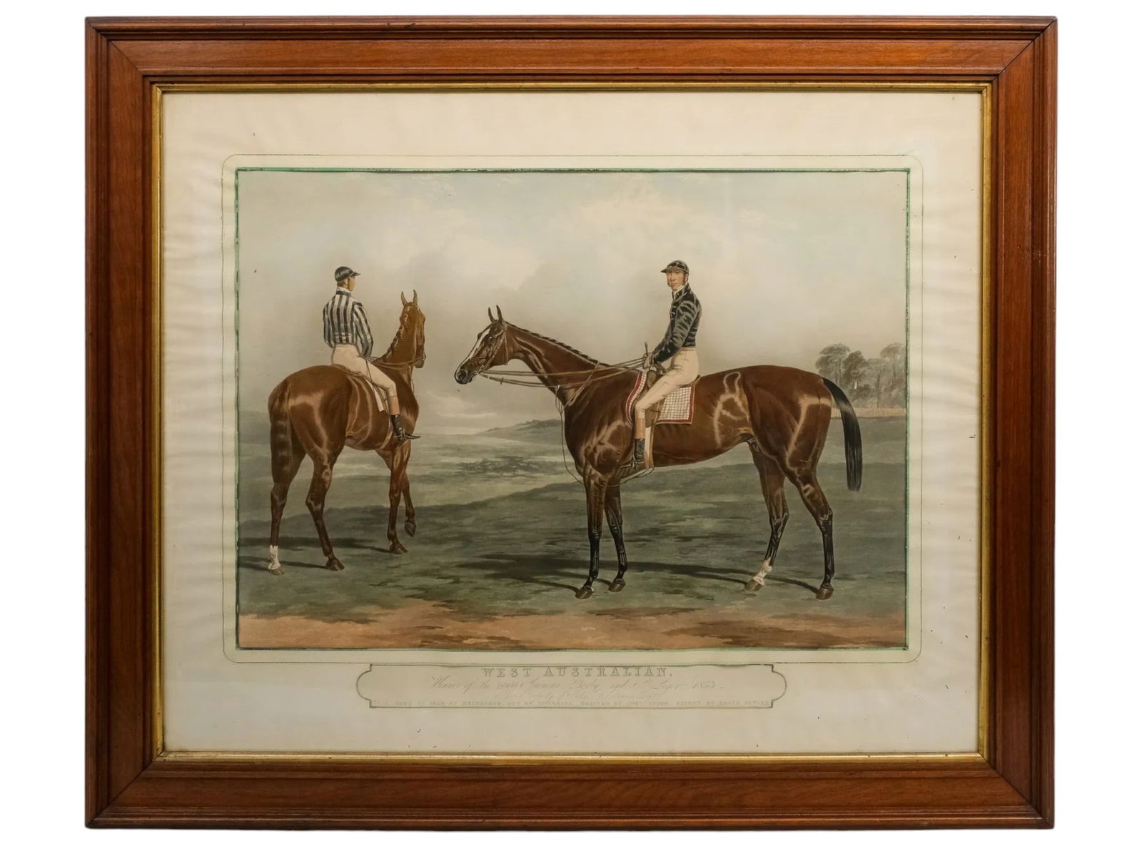 ANTIQUE 19TH C ETCHING PRINT AFTER HARRY HALL (1 of 4)