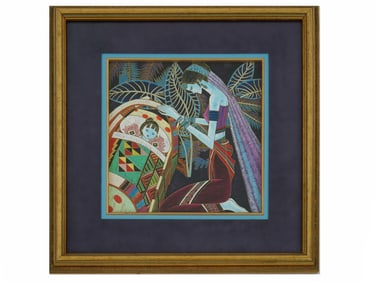 AMERICAN CHINESE PAINTING SIGNED TING SHAO KUANG