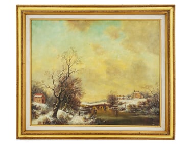 20TH CENTURY DUTCH OIL PAINTING BY STEPHAN DE HAAN