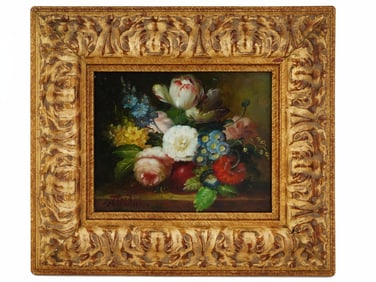 BRITISH STILL LIFE OIL PAINTING BY ALEXANDER TERENCE