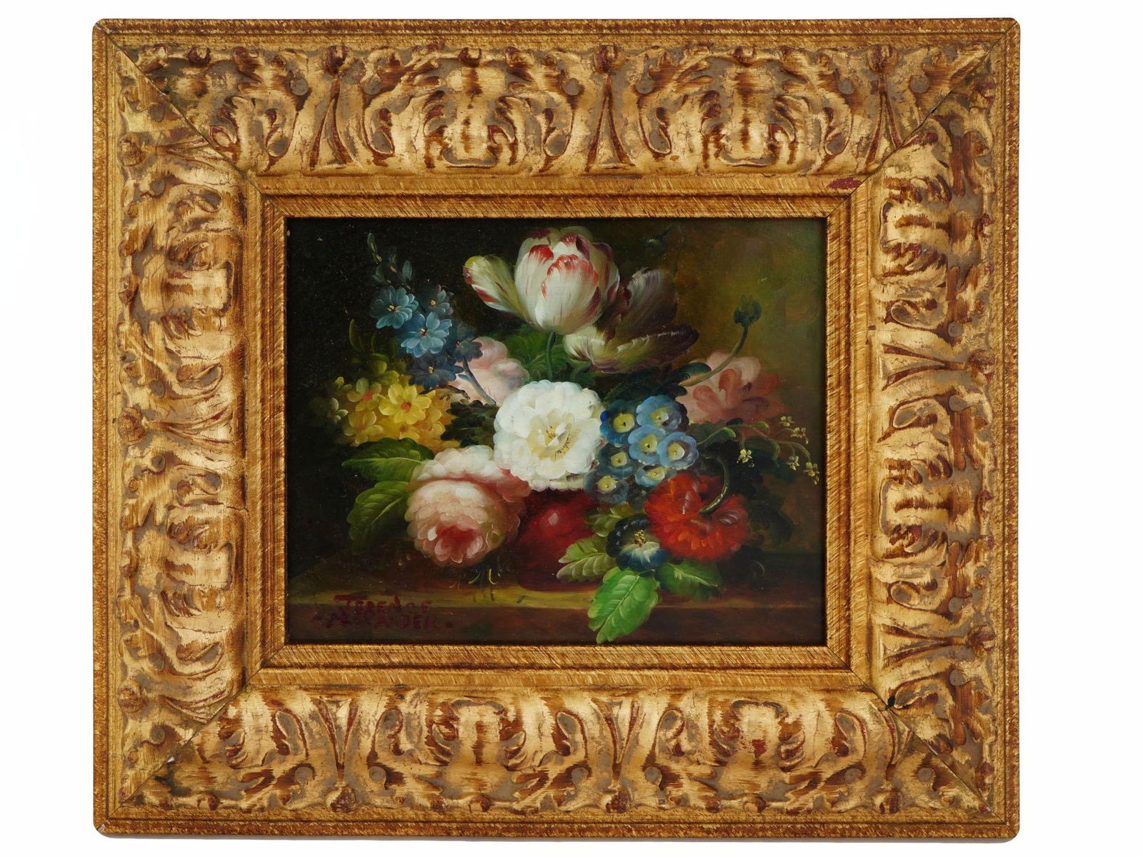 BRITISH STILL LIFE OIL PAINTING BY ALEXANDER TERENCE (1 of 4)