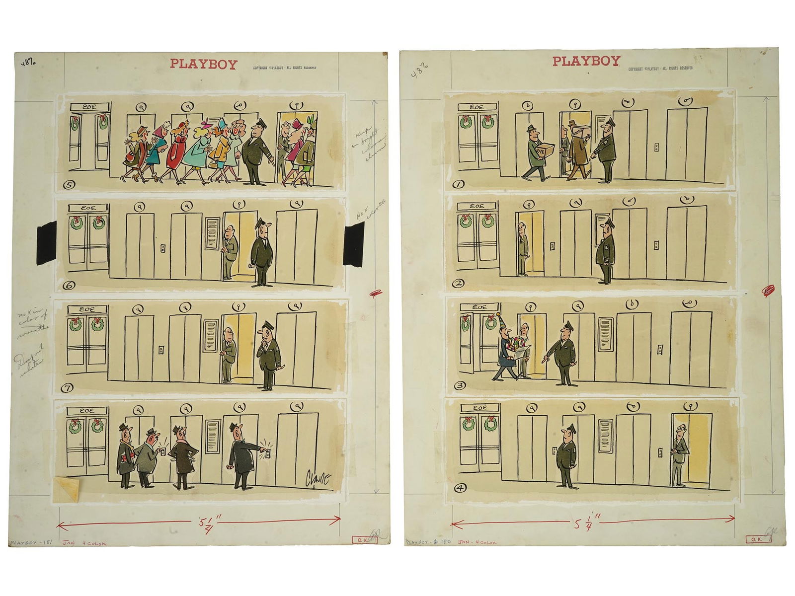 CLAUDE SMITH CARTOON ILLUSTRATIONS FOR PLAYBOY (1 of 6)