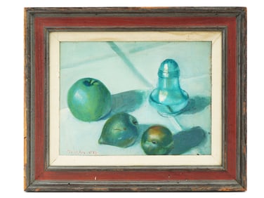 AMERICAN STILL LIFE PAINTING BY THOMAS PRENTISS