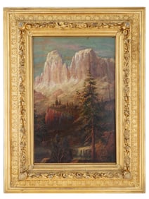 GERMAN AMERICAN PAINTING SIGNED ALBERT BIERSTADT