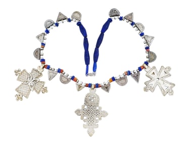 ETHIOPIAN EAST AFRICAN COPTIC ETHNIC NECKLACE