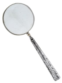 RARE AMERICAN GORHAM STERLING SILVER MAGNIFYING GLASS
