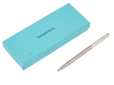 STERLING SILVER BALLPOINT PEN BY TIFFANY AND CO IOB