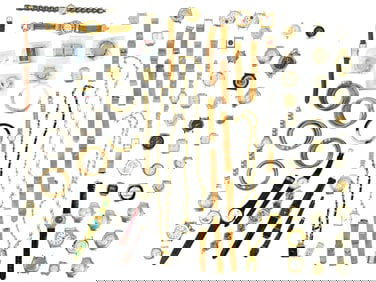 VINTAGE EASTMAN WRISTWATCHES AND WATCH PARTS