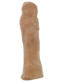 ANCIENT TERRACOTTA FIGURINE OF ASTARTE WITH CHILD