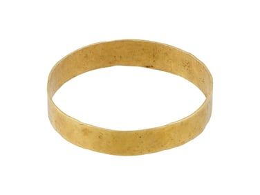 ANCIENT ROMAN GOLD RING 100 TO 300 AD