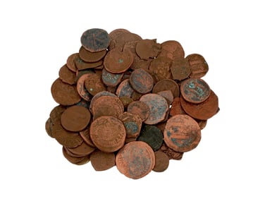 ANCIENT ROMAN AND BYZANTINE BRONZE COINS 100 TO 600 AD