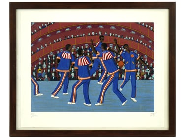LTD ITALIAN AMERICAN LITHOGRAPH BY OSCAR DE MEJO