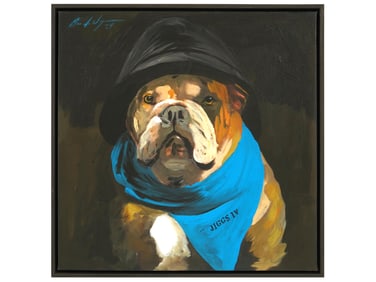 SERGEANT MAJOR JIGGS IV PAINTING MARCELO NOGUEIRA