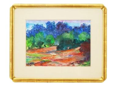 RICHARD MAYHEW AMERICAN WATERCOLOR PAINTING