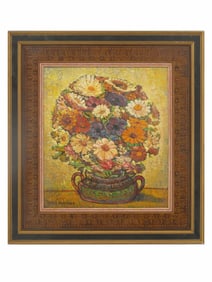 ALFREDO RAMOS MARTINEZ MEXICAN OIL PAINTING