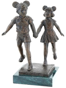 AMERICAN BRONZE SCULPTURE AFTER DENNIS VON SMITH