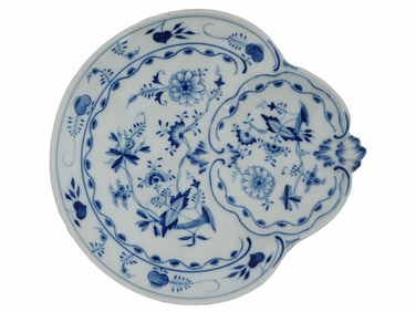ANTIQUE GERMAN PORCELAIN SERVING PLATE BY KPM