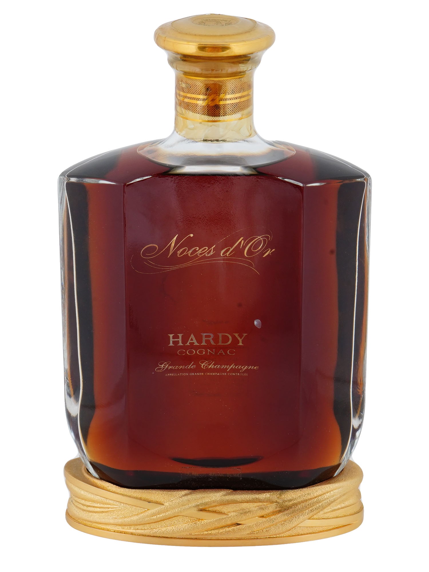 FRENCH COGNAC HARDY NOCES D OR IN SEALED BOTTLE (1 of 3)