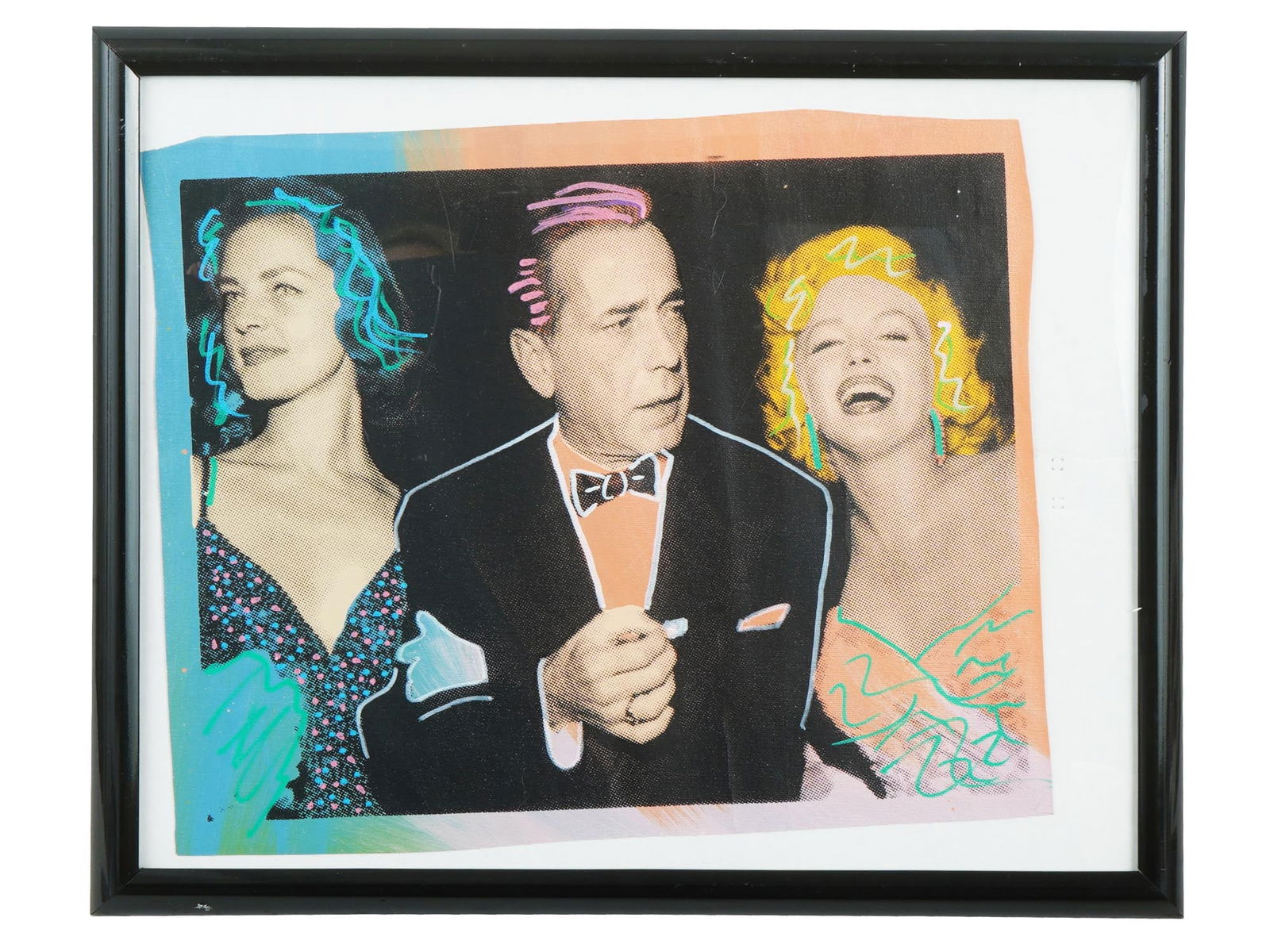 PRINT WITH HAND PAINTED DETAILS ATTR STEVE KAUFMAN (1 of 7)