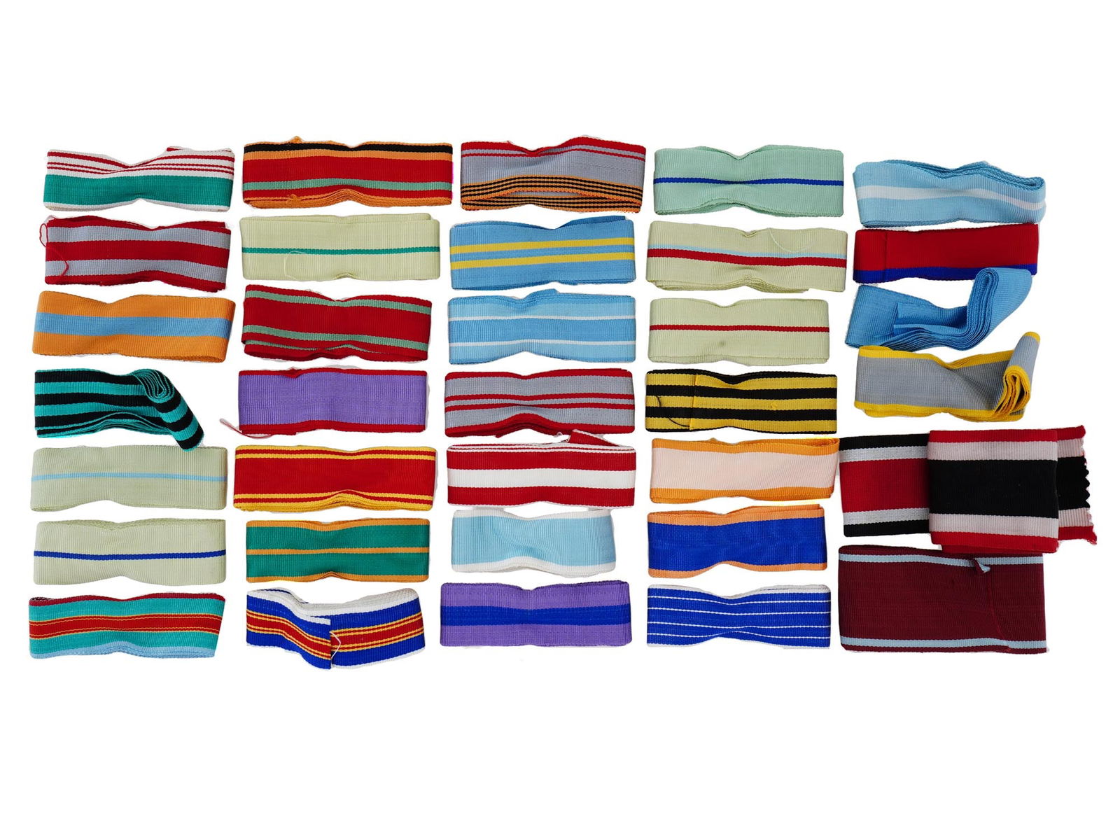 COLLECTION OF SOVIET MILITARY RIBBONS (1 of 4)