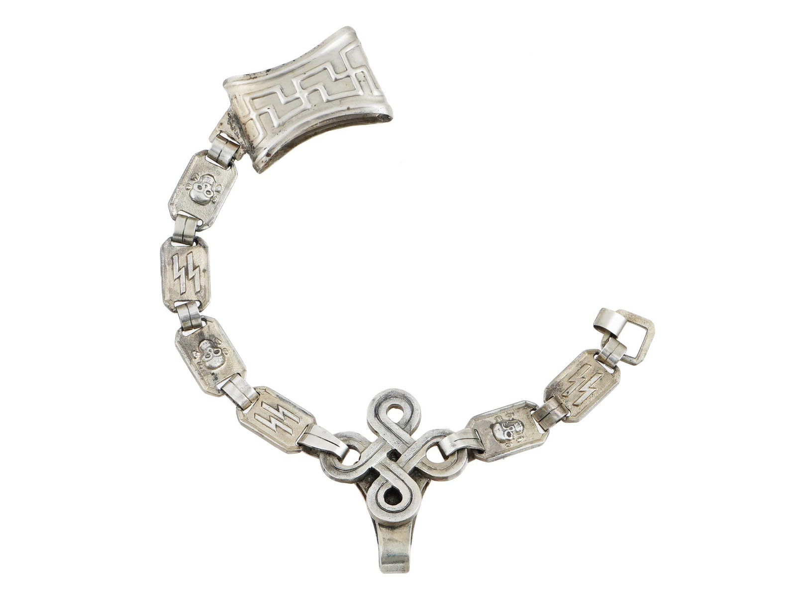 GERMAN WWII TYPE INFINITY KNOT HANGER FOR SS DAGGER (1 of 3)