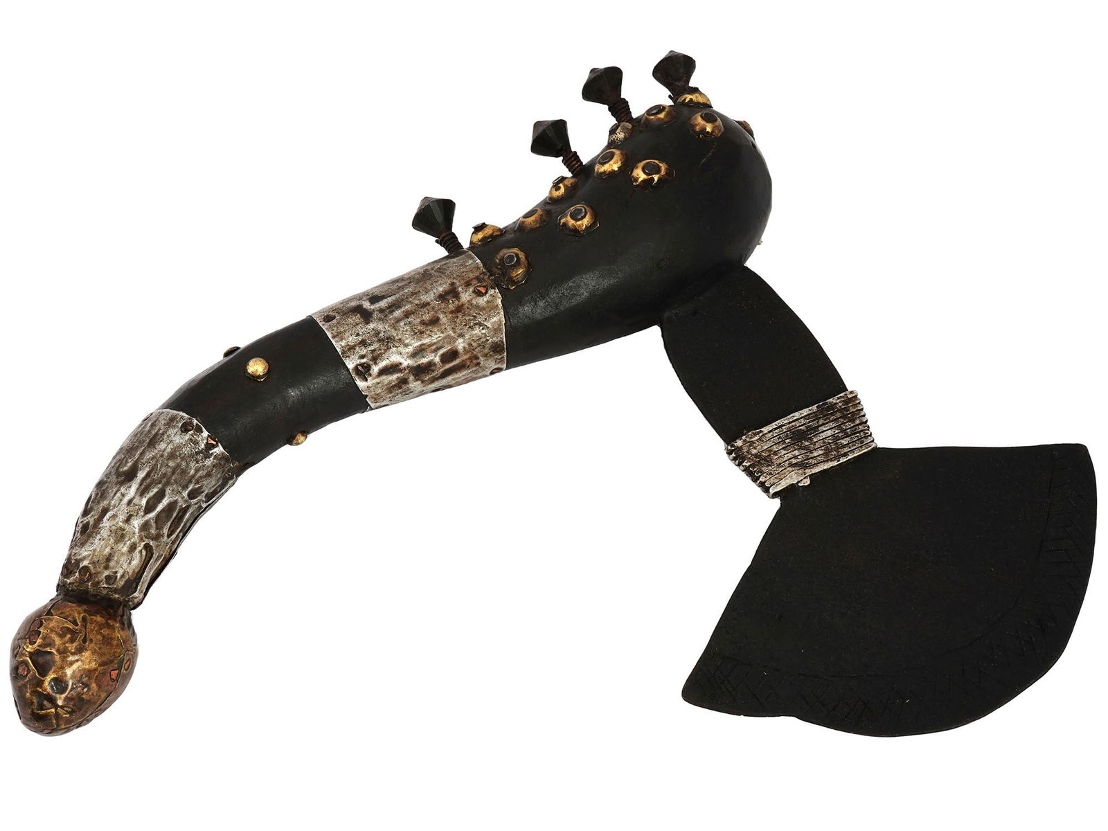 CENTRAL AFRICAN NGATA NGALA AXE FROM CONGO (1 of 7)