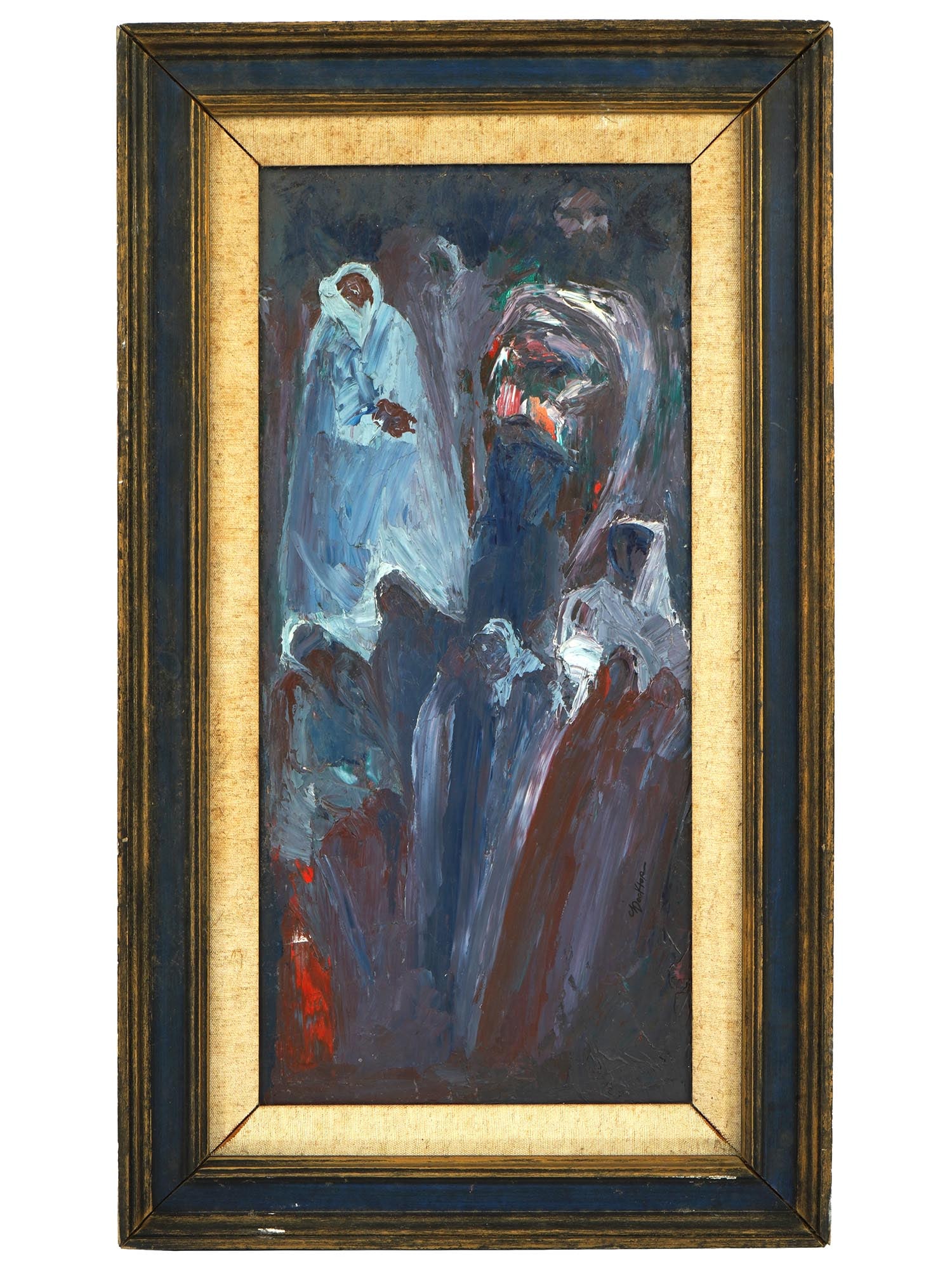 MODERN AMERICAN OIL PAINTING BY IRVING DOCKTOR (1 of 5)