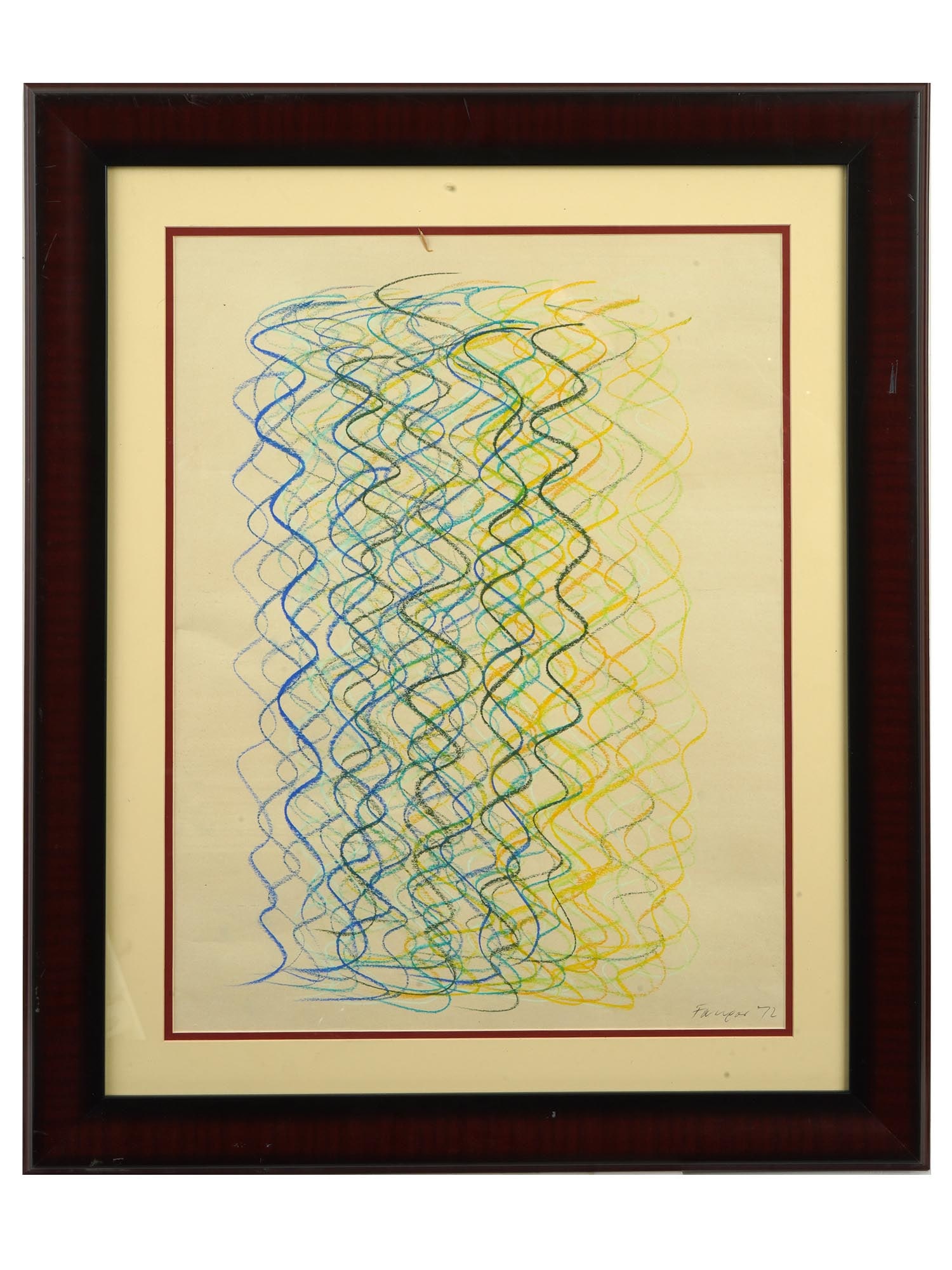 MODERN POLISH PAINTING SIGNED WOJCIECH FANGOR (1 of 4)