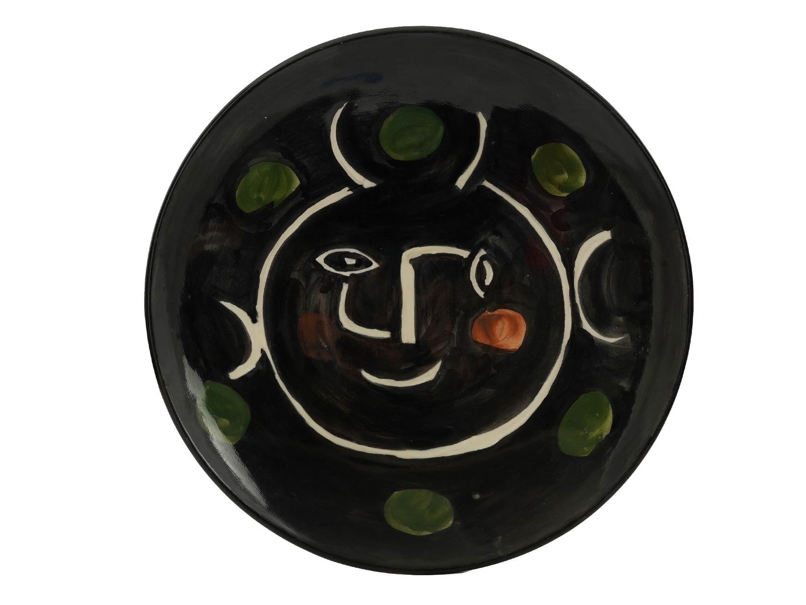 1948 LTD PABLO PICASSO MADOURA POTTERY CERAMIC PLATE (1 of 4)