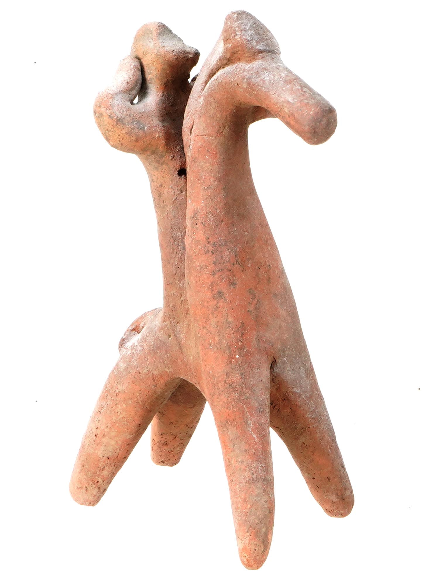 ANCIENT GREEK TERRACOTTA HORSE RIDER FIGURINE (1 of 7)