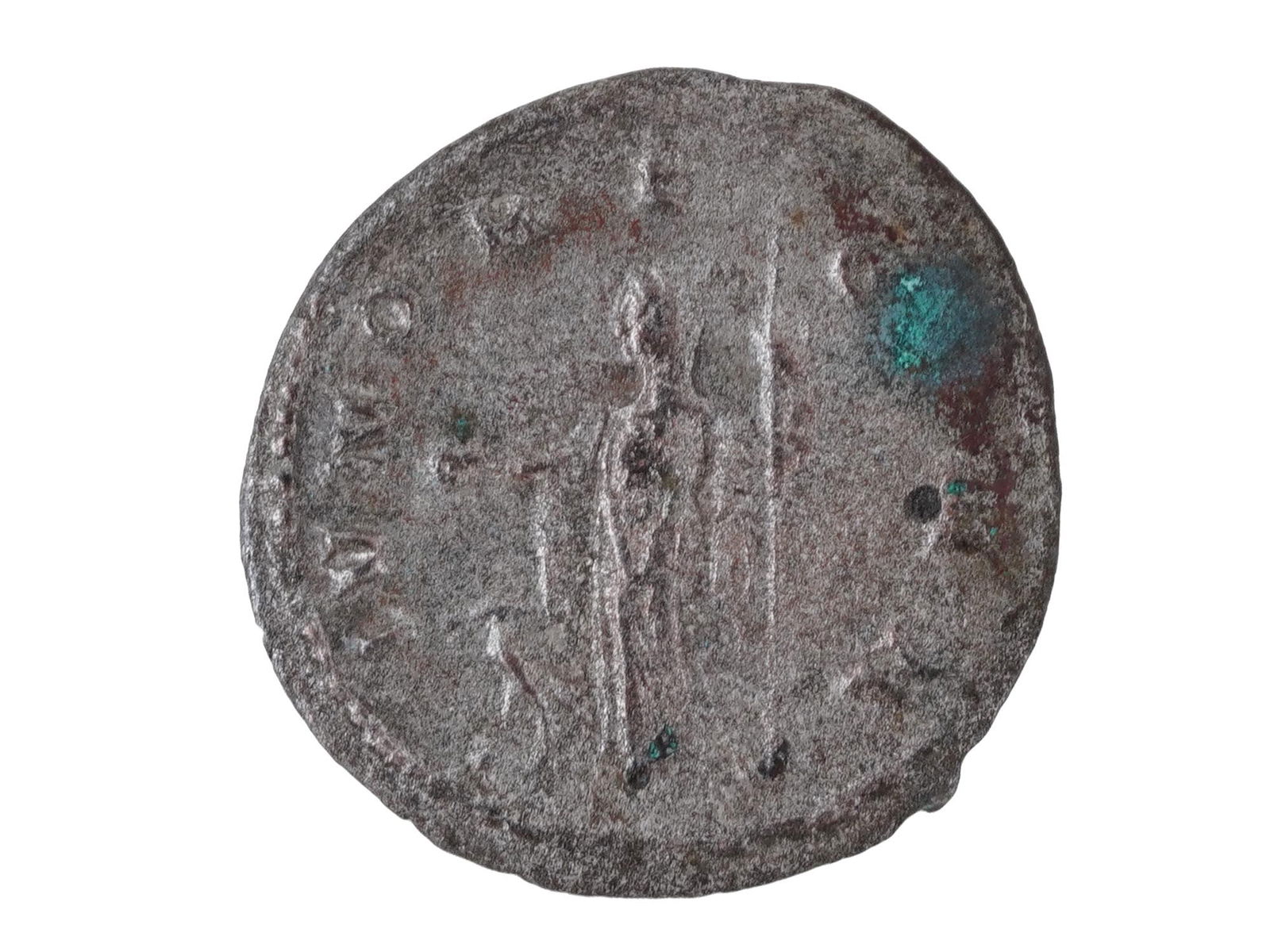 ANCIENT ROMAN SILVER ANTONINIANUS SALONINA COIN (1 of 3)