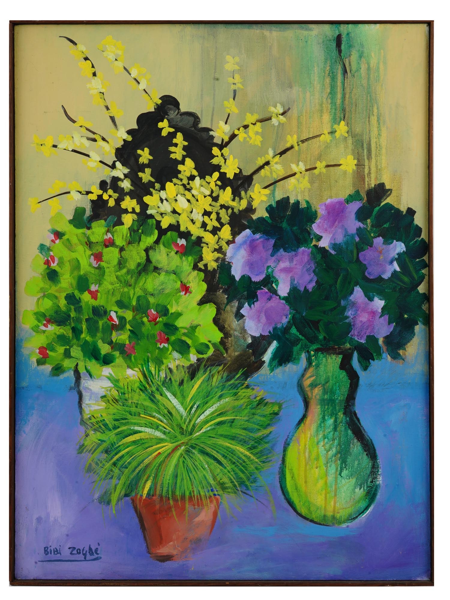 LEBANESE STILL LIFE OIL PAINTING BY BIBI ZOGBE (1 of 6)