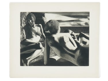 LTD MODERN AMERICAN WOMEN ETCHING BY DAVID BUMBECK
