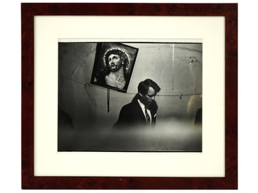 AMERICAN SILVER PRINT PHOTO BY FRED W MCDARRAH
