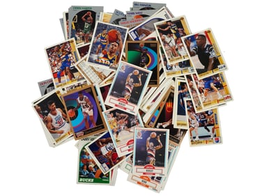 LARGE COLLECTION OF AMERICAN BASKETBALL CARDS 1990S