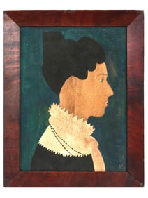 ATTR TO RUTH HENSHAW BASCOM AMERICAN OIL PAINTING