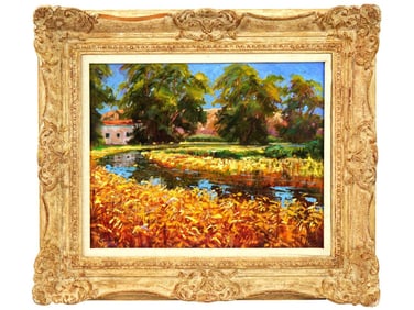 AMERICAN LANDSCAPE OIL PAINTING BY DAWN GOODALL