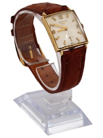 VINTAGE LONGINES 14K GOLD AUTOMATIC WRISTWATCH