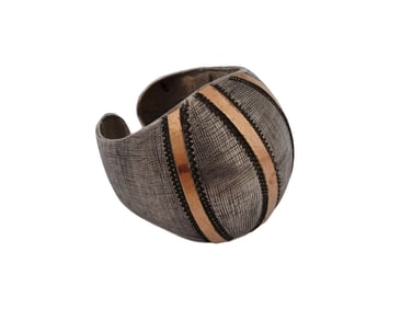 VINTAGE RING IN SILVER AND GOLD BY BUCCELLATI