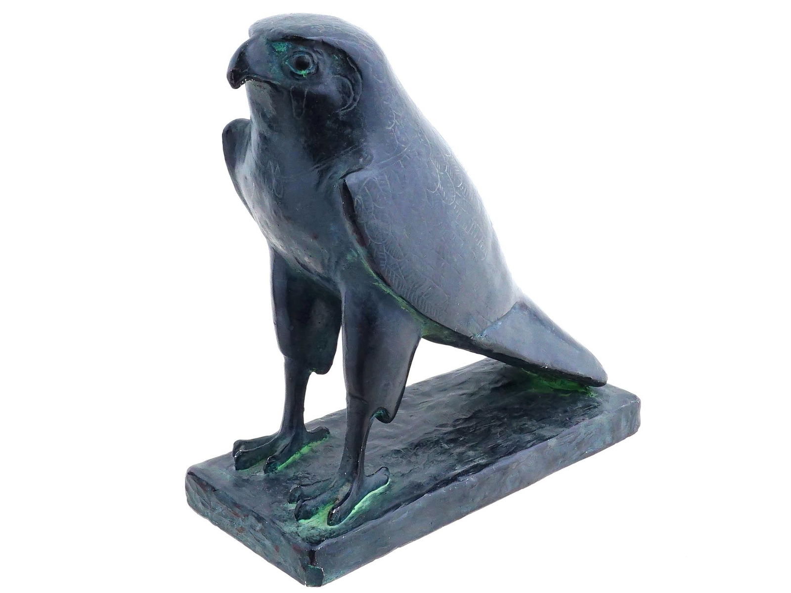 VINTAGE EGYPTIAN AUSTIN PROD FALCON HORUS SCULPTURE (1 of 8)