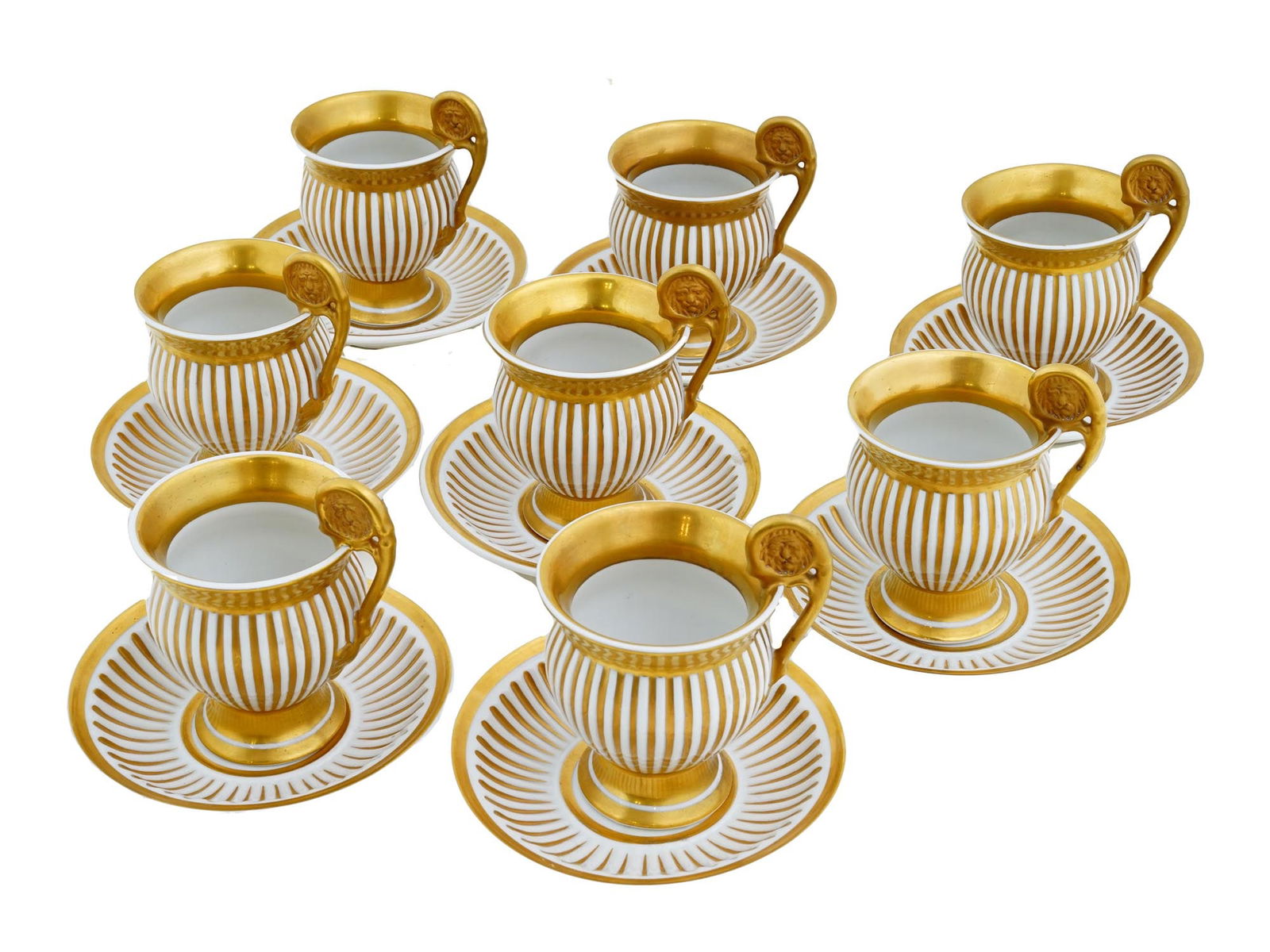 ROYAL VIENNA PORCELAIN TEA OR COFFEE 8 PERSONS SET (1 of 10)