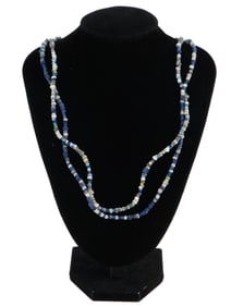 ANCIENT ROMAN MULTICOLOR GLASS BEAD NECKLACES