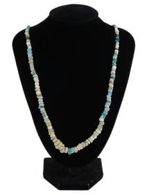 100 TO 300 AD ANCIENT ROMAN GLASS BEADED NECKLACE