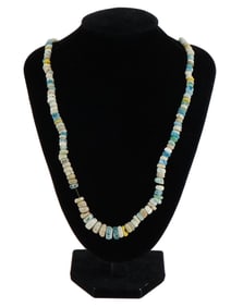 100 TO 300 AD ANCIENT ROMAN GLASS BEADED NECKLACE
