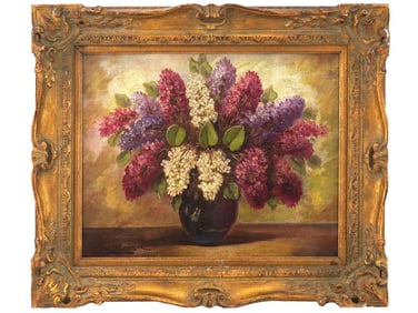 MID CENTURY AMERICAN OIL PAINTING BY BEN TURNER