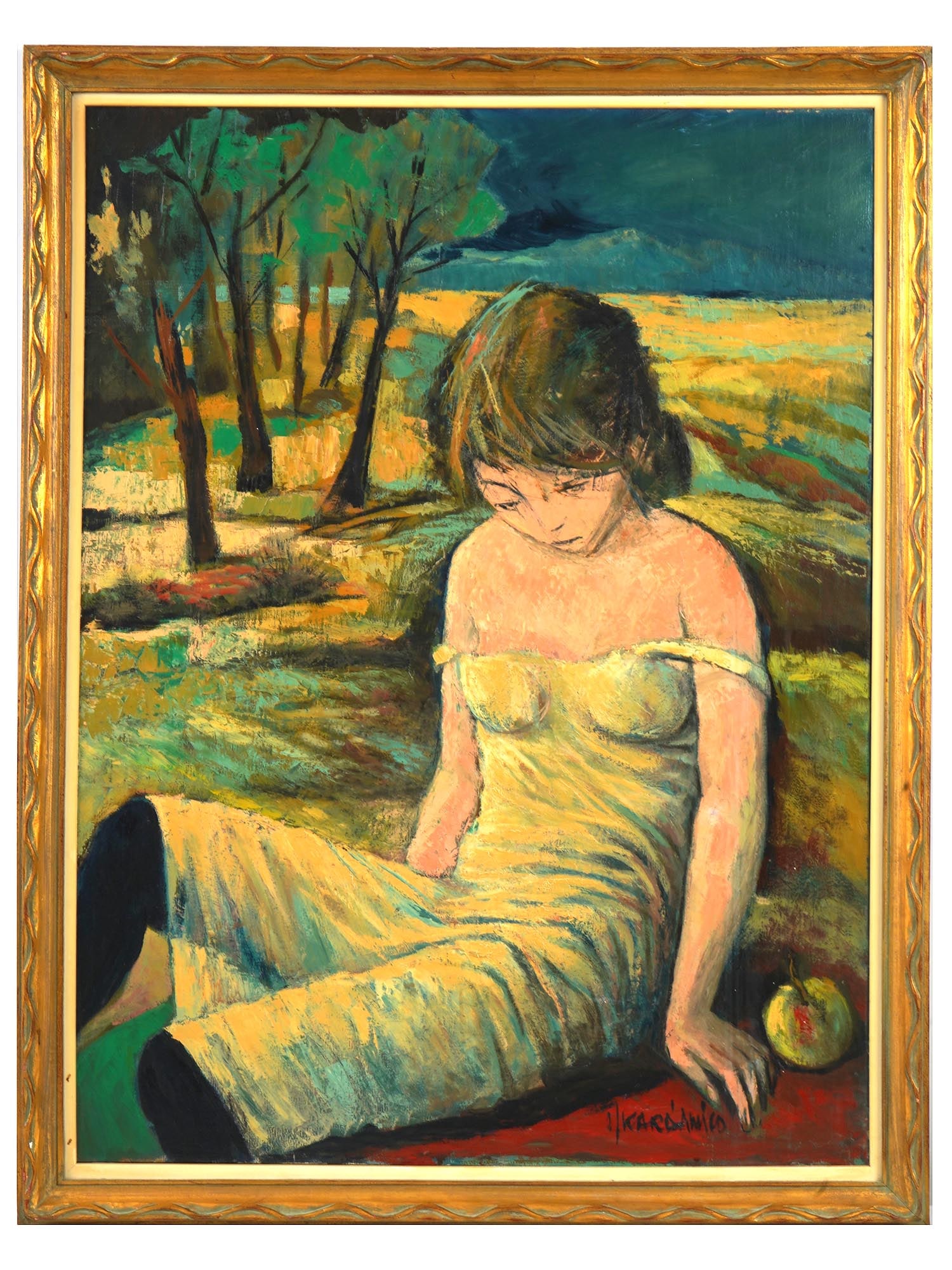 OSKAR D AMICO ITALIAN AMERICAN OIL PAINTING (1 of 6)